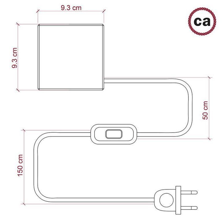 Lampada da tavolo Creative-Cables Posaluce Cubetto verde E27 - ABWLEUT6019RZ06 03