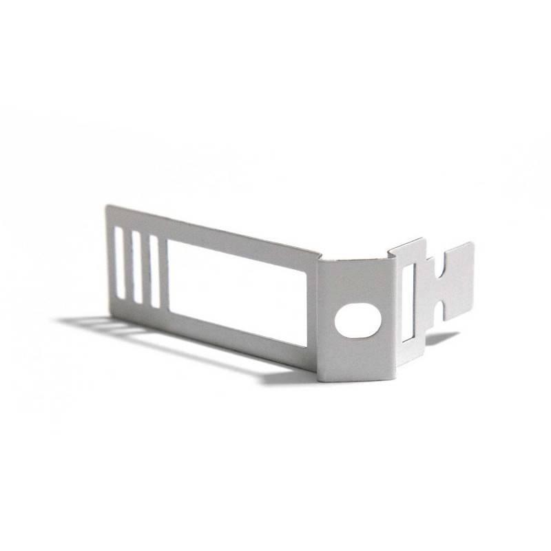 Clips a fascetta fissatubo Creative-cables in metallo bianco CTCLIPBI 01