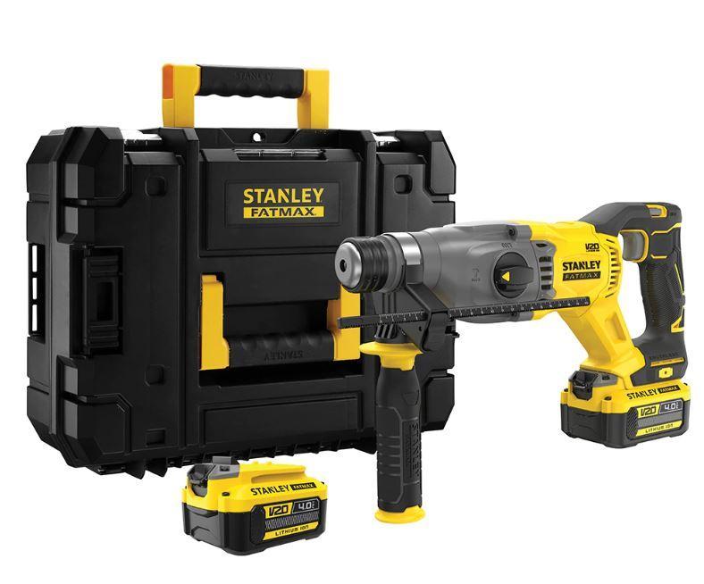 Tassellatore brushless Stanley SDS Plus V20 18V 4.0AH -  SFMCH900M22-QW 01