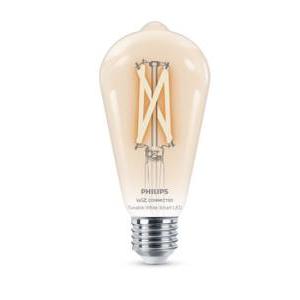 Lampadina led st64 philips 7w e27 2700/6500k wiz connected - 37224500