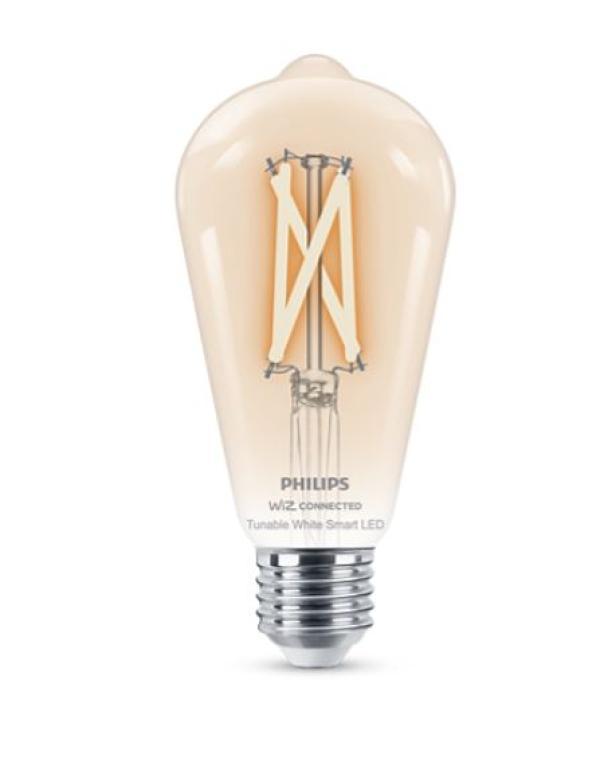 Lampadina led ST64 Philips 7W E27 2700/6500K Wiz Connected - 37224500 01