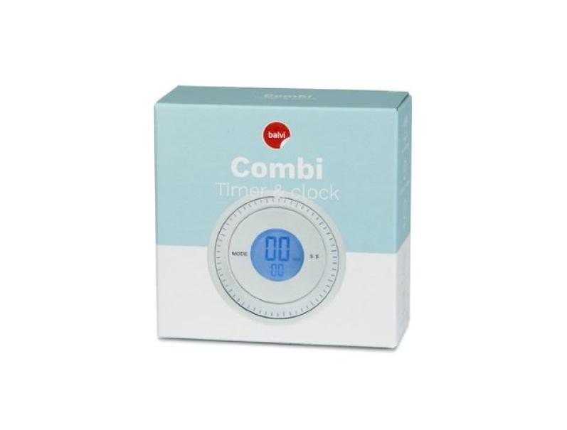 Timer e orologio Balvi Combi bianco - 27650 02