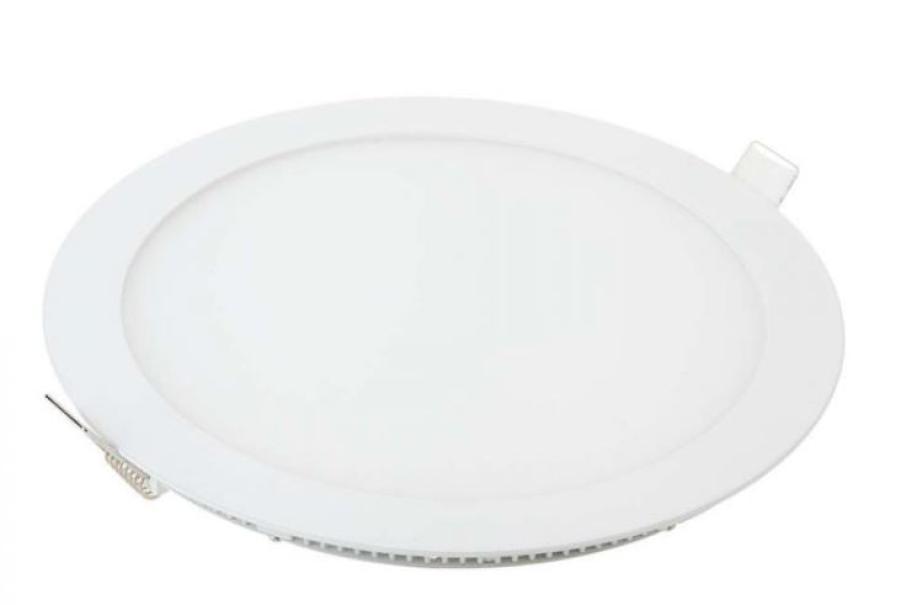 Pannello led tondo V-tac da incasso 18W 2700K bianco - VT-1807 - 4860 - 214860 01