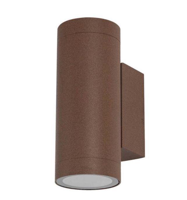 Lampada da parete V-tac 2xGU10 IP65 corten - VT-11015 -  6819 01