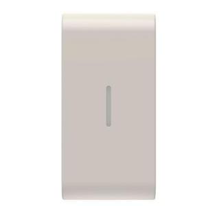 Tasto intercambiabile  chorusmart per comandi assiali beige satinato - gw13555s