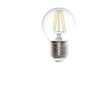 Lampadina mini sfera a filamento led 2w attacco e27 luce calda inh1g-022727