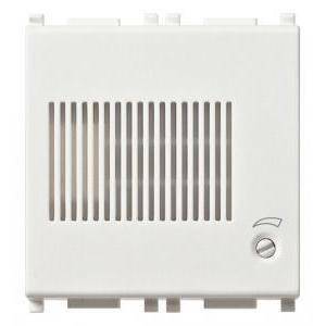 Plana suoneria elettronica 12v 3 suoni colore bianco 14380