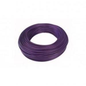 200mt di cordina unipolare da 0,50mm colore viola h05v0,5vi/b200