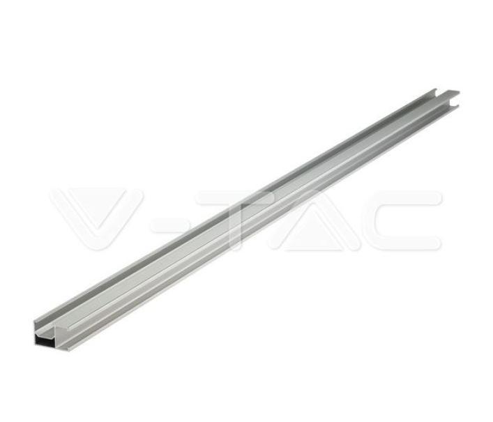 Binario V-tac per sistemi solare 2 metri silver - 11538 02