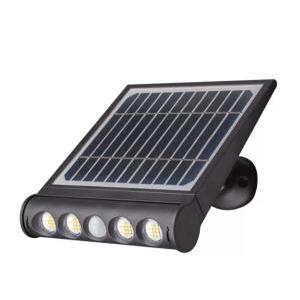 Applique a led solare  con sensore 8w 6000k ip65 vt-11108 - 6850