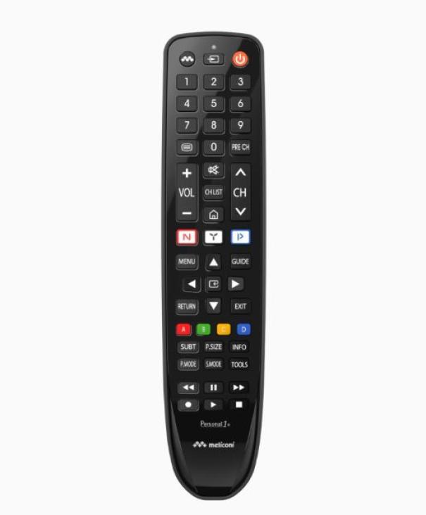 Telecomando Meliconi Personal 1+ per TV Samsung nero - 806072 01