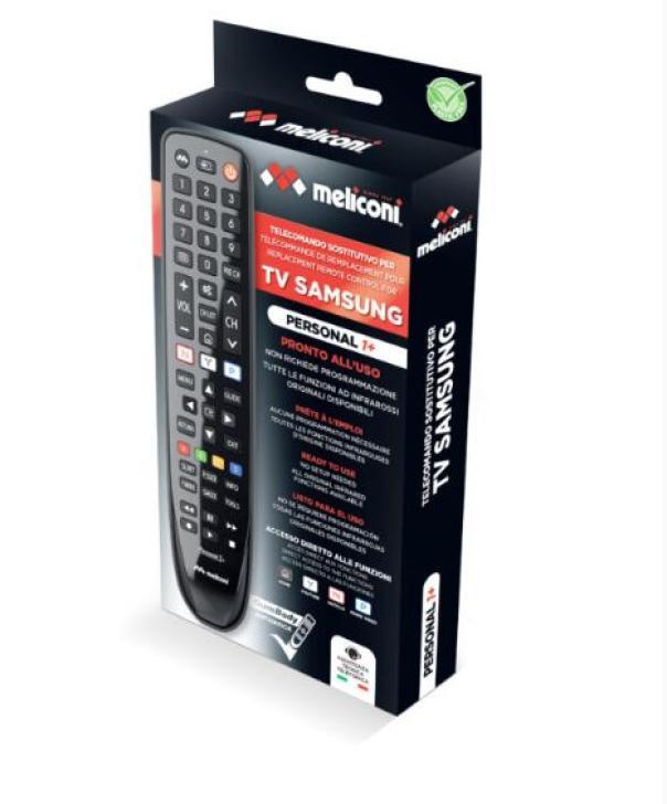 Telecomando Meliconi Personal 1+ per TV Samsung nero - 806072 02