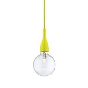 Sospensione minimal sp1 colore giallo attacco e27 70w 63621