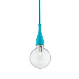 Sospensione minimal sp1 colore azzurro attacco e27 70w 63614