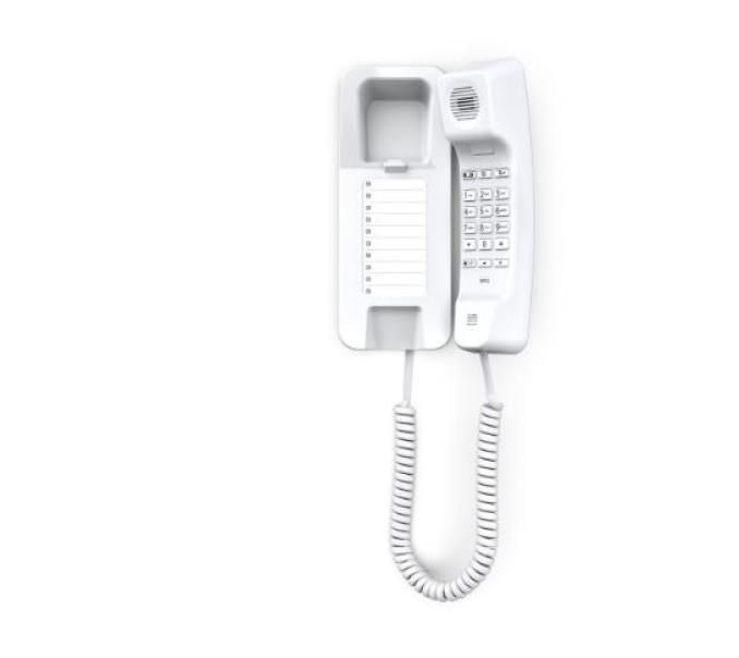 Telefono a filo Gigaset salvaspazio bianco - DESK200WHITE 01