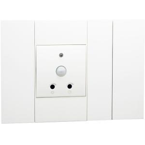 Sensore di movimento crepuscolare  duo.now 2 moduli din bianco - ve791102