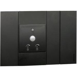 Sensore di movimento crepuscolare  duo.now 2 moduli din nero - ve793200