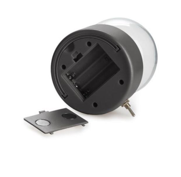 Lampada led Balvi Gifts portatile a batteria con maniglia luca calda- nero - 27247 03