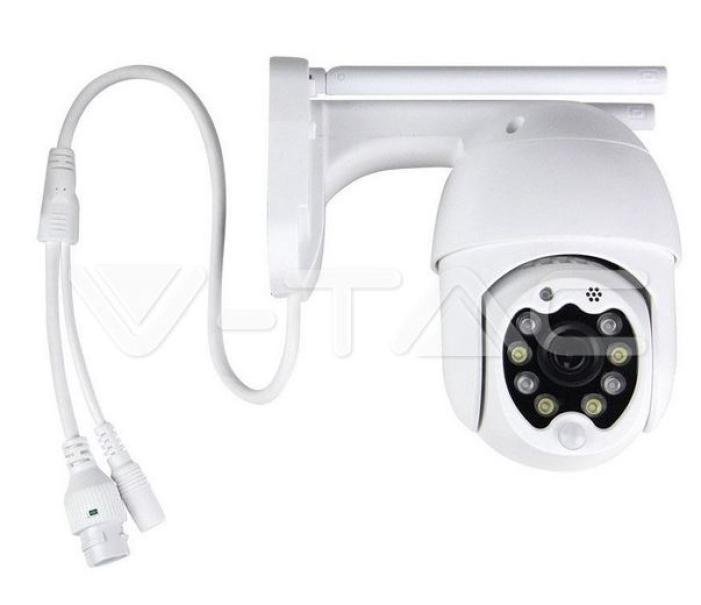 Camera da esterno V-tac Wifi 8 led 3MP IP65 - VT-5158 - 8988 02