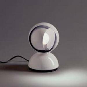 Lampada da tavolo eclisse 25w attacco e14 colore bianco 0028010a