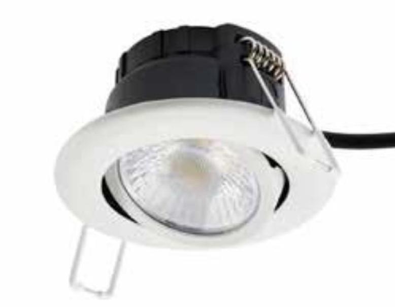 Faretto orientabile led Nobile Illuminazione Ring 4,5/6W 27/3/4K bianco - RG02/D/W 01