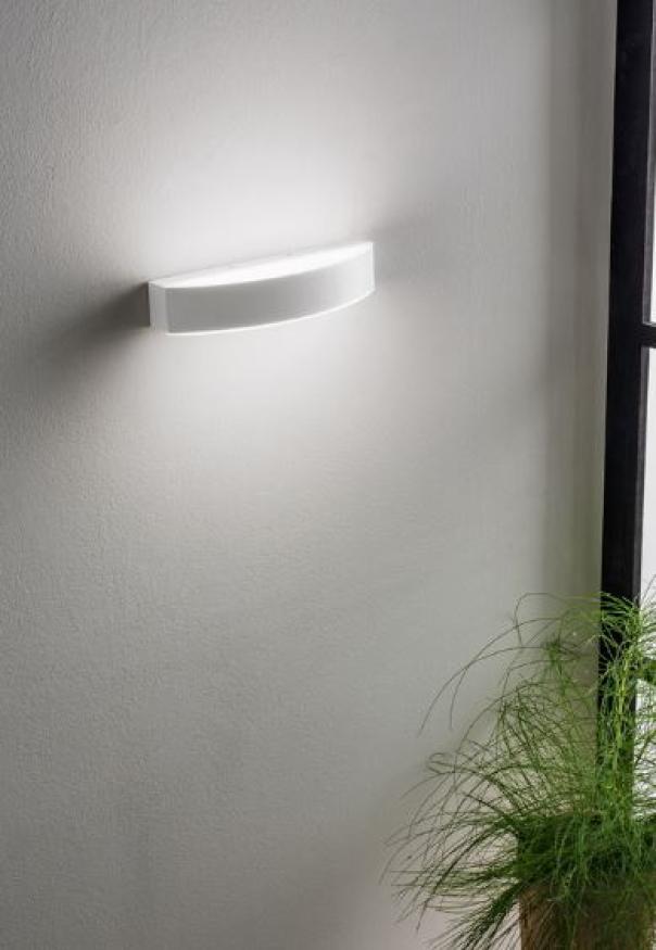 Lampada da parete led G.E.A.LUCE Gap Arco 16W 3000K bianco -GAP500C 02