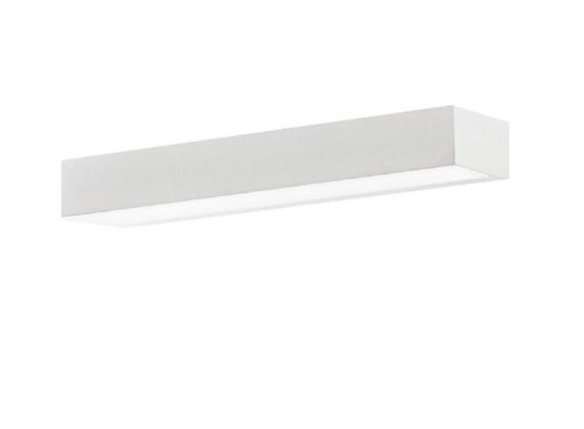 Lampada da parete led G.E.A.LUCE Gap Linea 24W 3000K bianco - GAP511C 01