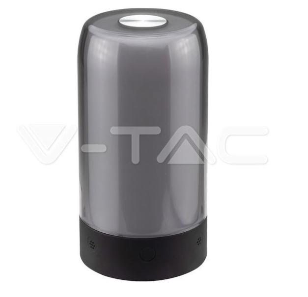 Lampada d'atmosfera led V-tac 8W RGB nero - VT-7208 - 405871 01