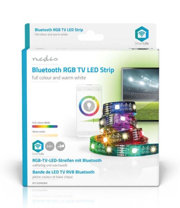 Striscia led Nedis SmartLife RGB+2700K 4W 5V 2 metri IP20 - BTLS20RGBW 06