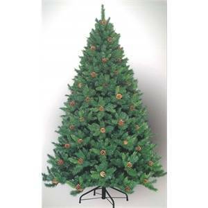 Albero di natale diamante delle dolomiti con pigne vere cm 180 29560214