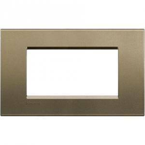 Livinglight placca 4 moduli colore square lna4804sq