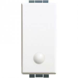 Luna interruttore 1 polo 16a illuminabile colore bianco c4001l