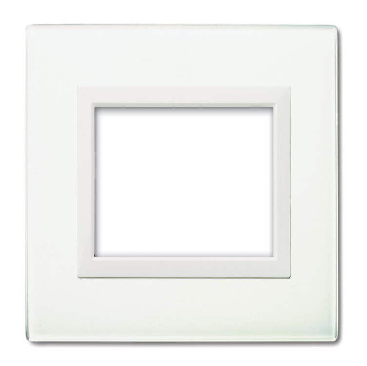 Placca AVE Vera 44 3 moduli bianco - 44PV3BL 01