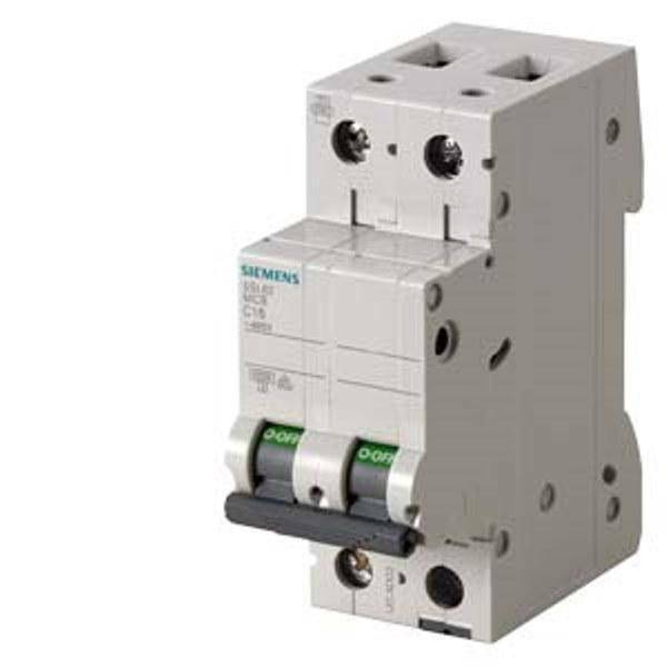 siemens siemens interruttore magnetotermico icn 4500a 1 polo + neutro c10 5sl3510-7 - foto 1