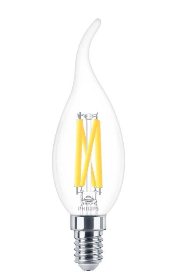 Lampadina led Master BA35 Philips E14 3,4W 2200-2700K - MLVEN40927E14 01