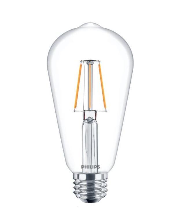 Lampadina led CorePro ST64 Philips E27 4W 2700K - PHILEDST6440G2 01