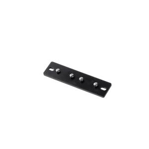 Staffa di connessione logica klik klak lineare 112mm nero - 41134