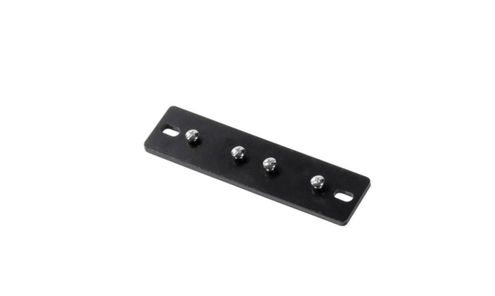 Staffa di connessione Logica Klik Klak lineare 112mm nero - 41134 01