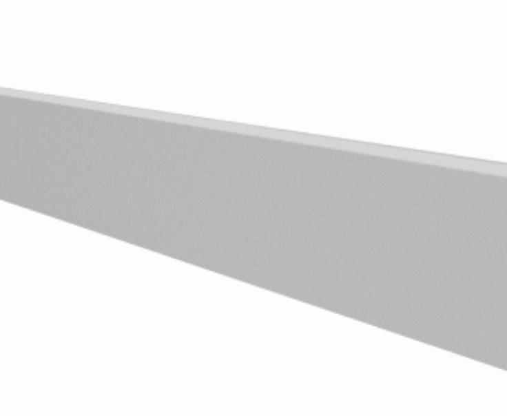 Struttura in alluminio Logica Klik Klak Mini 1 metro con testate bianco - 41714 01