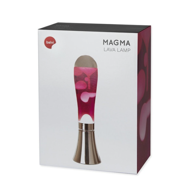 Lampada da tavolo Balvi Gifts Magma attacco E14 40W rosa - 27396 03