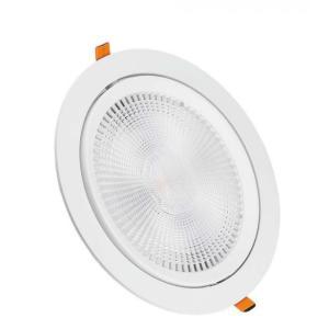 Faretto led da incasso orientabile  20w 4000k bianco vt-2-20 - 21843