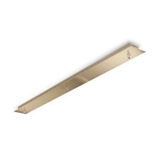 Rosone lineare  a 3 luci in ottone - 249285