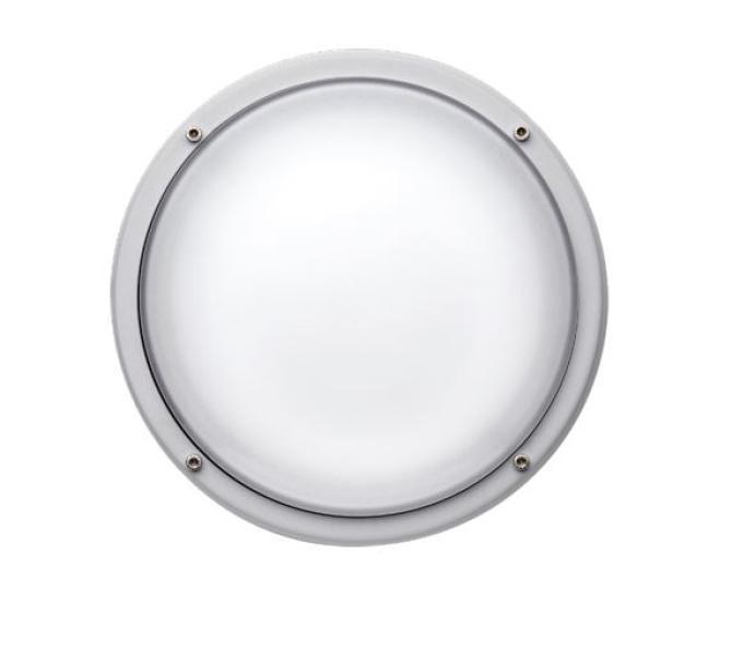 Plafoniera led Goccia Illuminazione Docks IP66 15W 4000K grigio - 9102GM4K 01