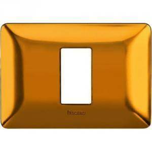 Matix placca modulo 503 1 posto color oro satinato am4803m1gos