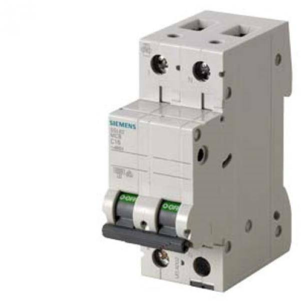 siemens siemens interruttore magnetotermico 4500ka 1p+n curva c 16a 5sl3516-7 - foto 1