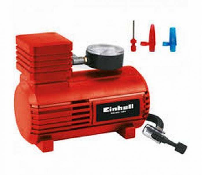 einhell einhell italia compressore d'aria per auto portatile cc-ac 12v 2072112 - foto 1