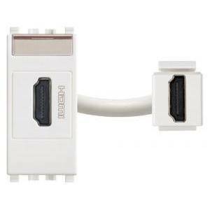 Eikon presa hdmi colore bianco 20346.b