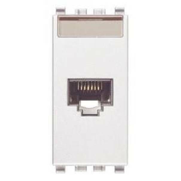 vimar vimar eikon presa rj45 netsafe cat.6 utp20339.6.b - foto 1