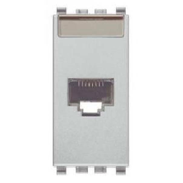 vimar vimar eikon presa rj45 netsafe cat.6 utp 20339.13.n - foto 1