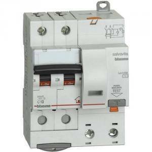 Magnetotermico differenziale 2 poli 30ma ac 10a 4500 gc8230ac10